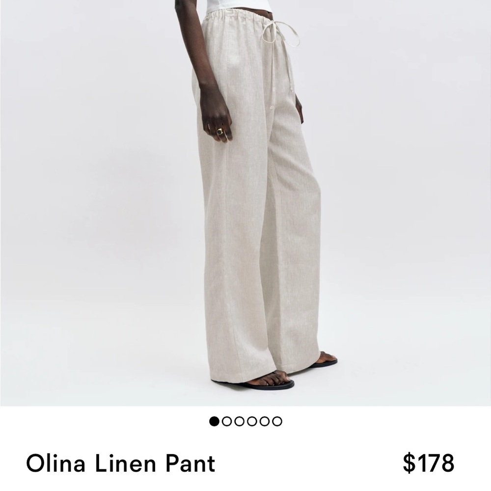 Reformation Linen Pant (Petite)